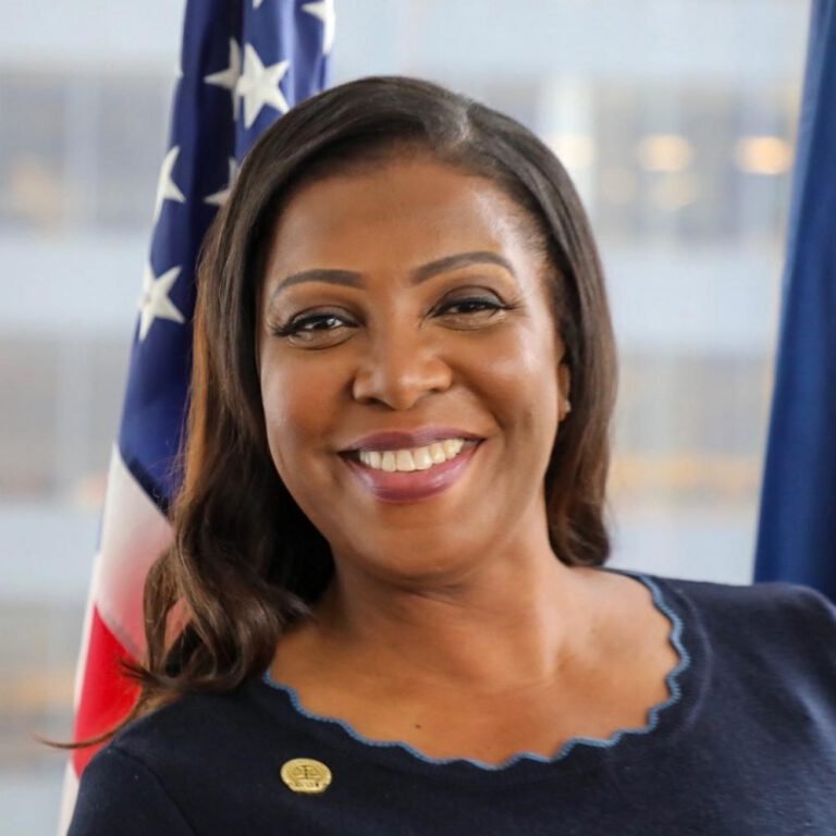 Headshot of Letitia James